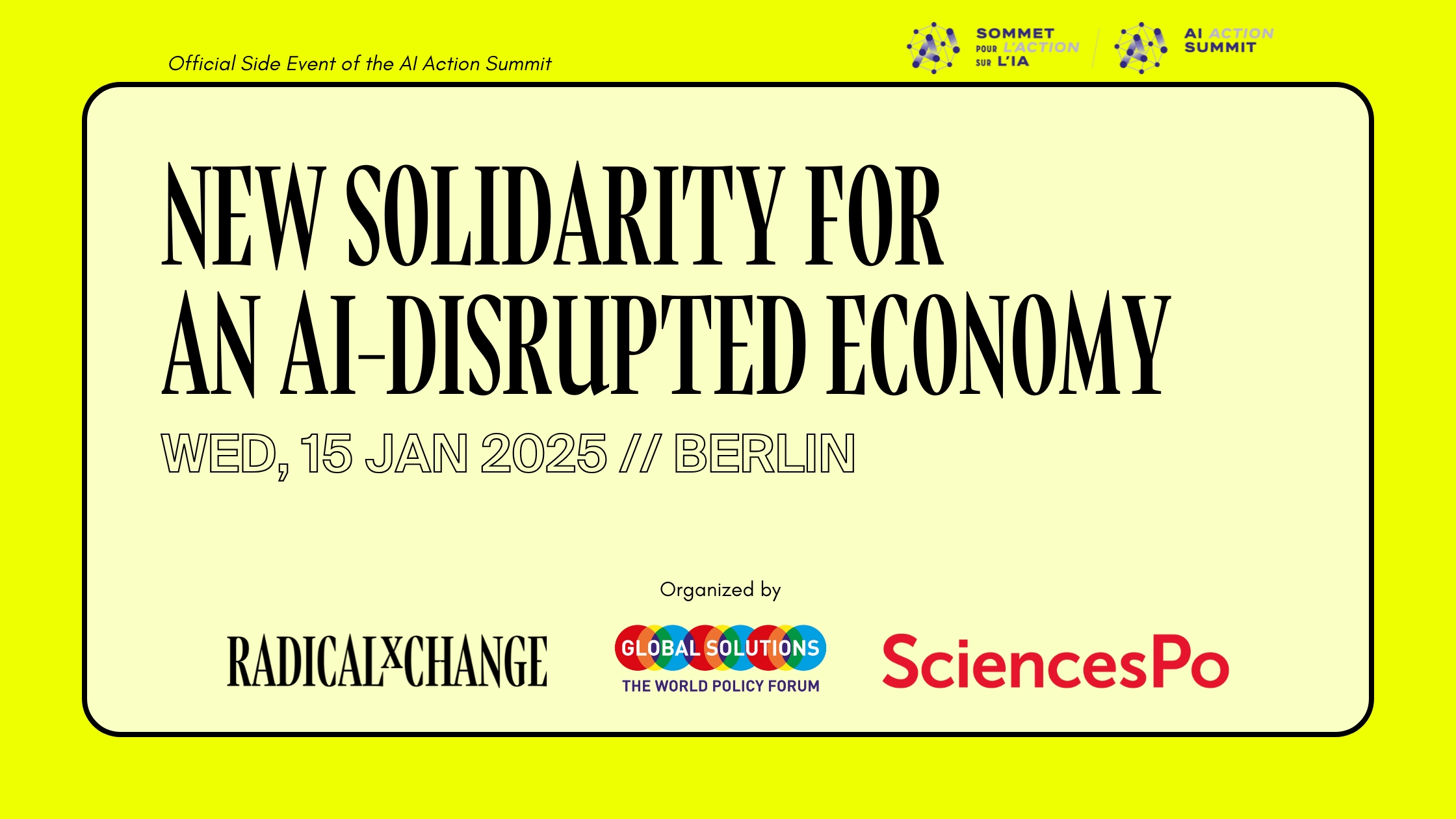 New Solidarity For An AI-Disrupted Economy